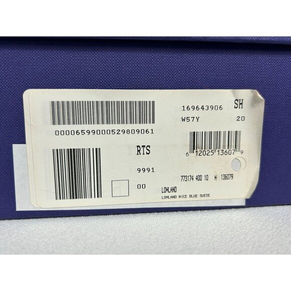 Stuart Weitzman Lowland Suede Over The Knee Boots in Blue - Sz 10M - Picture 11 of 14